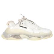 Balenciaga Vintage Pre-owned Polyester sneakers White, Dam