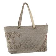 Chanel Vintage Pre-owned Canvas totevskor Gray, Dam