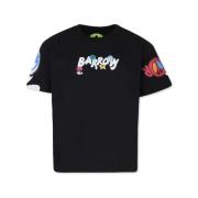 Barrow Svart Logo Print T-shirt Black, Herr