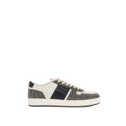 Hogan Färgblock Läder Sneakers Gray, Herr