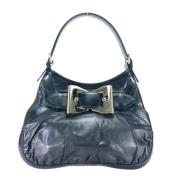 Gucci Vintage Pre-owned Laeder gucci-vskor Black, Dam