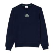 Lacoste Vintage Stil Sweatshirt Blue, Herr