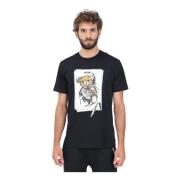 Moschino Teddy Bear T-shirt Black, Herr