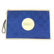 Gucci Vintage Pre-owned Canvas gucci-vskor Blue, Dam