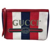 Gucci Vintage Pre-owned Tyg gucci-vskor Multicolor, Dam