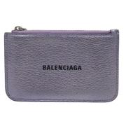 Balenciaga Vintage Pre-owned Laeder plnbcker Purple, Dam