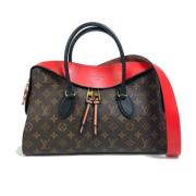 Louis Vuitton Vintage Pre-owned Tyg louis-vuitton-vskor Brown, Dam