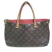 Louis Vuitton Vintage Pre-owned Canvas louis-vuitton-vskor Brown, Dam