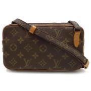 Louis Vuitton Vintage Pre-owned Canvas louis-vuitton-vskor Brown, Dam