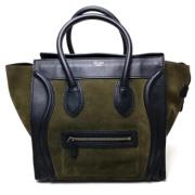 Celine Vintage Pre-owned Laeder totevskor Green, Dam