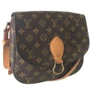 Louis Vuitton Vintage Pre-owned Canvas louis-vuitton-vskor Brown, Dam