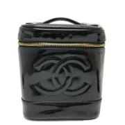 Chanel Vintage Pre-owned Laeder chanel-vskor Black, Dam