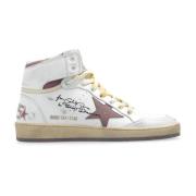 Golden Goose Sneakers Sky Star White, Dam