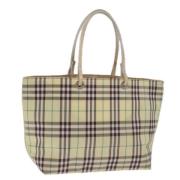 Burberry Vintage Pre-owned Nylon handvskor Beige, Dam