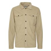 Jack & Jones Komfort Fit Overshirt Jacka Beige, Herr