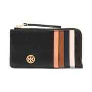 Tory Burch Färgblock Kortfodral Black, Dam