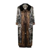 Pierre-Louis Mascia Multi Adana Coat Multicolor, Dam