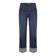 Kaos Denim Mode Jeans Blue, Dam