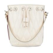 Bally Stilren Crossbody Väska White, Dam