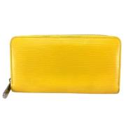 Louis Vuitton Vintage Pre-owned Laeder plnbcker Yellow, Dam