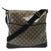 Gucci Vintage Pre-owned Canvas gucci-vskor Black, Dam