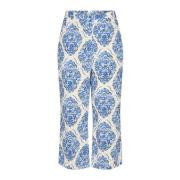 Soyaconcept Straight Trousers Blue, Dam