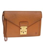 Louis Vuitton Vintage Pre-owned Laeder handvskor Brown, Dam