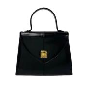 Yves Saint Laurent Vintage Pre-owned Laeder handvskor Black, Dam