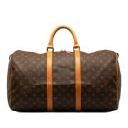 Louis Vuitton Vintage Pre-owned Canvas louis-vuitton-vskor Brown, Dam