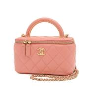 Chanel Vintage Pre-owned Laeder chanel-vskor Pink, Dam