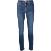 7 For All Mankind Roxanne B Air Duchess Skinny Jeans Blue, Dam