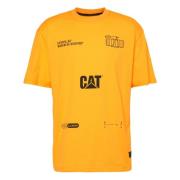 CAT T-shirt Orange, Herr