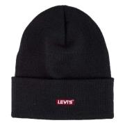 Levi's Beanie Baby Logo Ullmössa Black, Unisex