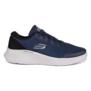 Skechers Sportig Navy Pro-Clear Rush Sneakers Blue, Herr