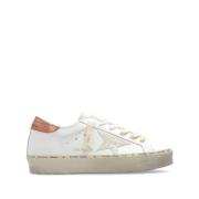 Golden Goose Hi Star Läder Sneakers White, Dam