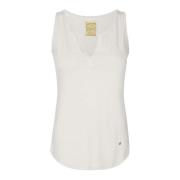 MOS Mosh Tank Top Bluser Ecru White, Dam