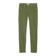 Marc O'Polo Byxor modell Lulea slim Green, Dam