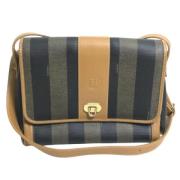 Fendi Vintage Pre-owned Canvas fendi-vskor Brown, Dam