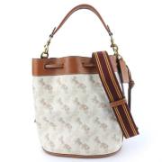 Coach Pre-owned Pre-owned Plast handvskor Beige, Dam