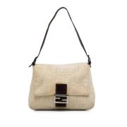 Fendi Vintage Pre-owned Laeder fendi-vskor Beige, Dam