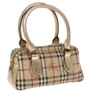 Burberry Vintage Pre-owned Laeder handvskor Beige, Dam