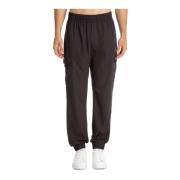 Emporio Armani EA7 Sweatpants med dragsko och logodetalj Black, Herr