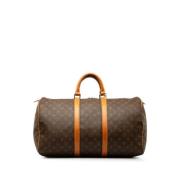 Louis Vuitton Vintage Pre-owned Canvas louis-vuitton-vskor Brown, Dam