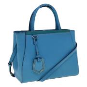 Fendi Vintage Pre-owned Laeder fendi-vskor Blue, Dam