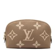 Louis Vuitton Vintage Pre-owned Canvas louis-vuitton-vskor Brown, Dam