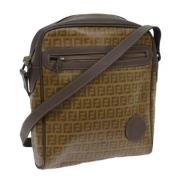 Fendi Vintage Pre-owned Canvas fendi-vskor Brown, Dam