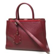 Fendi Vintage Pre-owned Laeder fendi-vskor Red, Dam