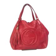 Gucci Vintage Pre-owned Laeder gucci-vskor Red, Dam