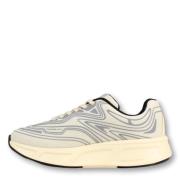 Fessura Vit Silver Sneaker Lättvikt Komfort Beige, Dam