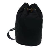 Celine Vintage Pre-owned Nylon celine-vskor Black, Dam